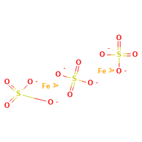 Ferric Sulfate — الصيغة البنائية