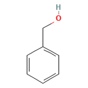 Benzyl Alcohol — 構造式
