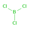 Boron Trichloride — Strukturformel