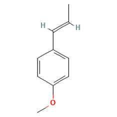 Anethole — Structure