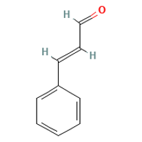 Cinnamaldehyde — 구조식