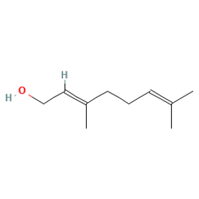 Geraniol — 구조식