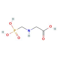 Glyphosate — 구조식