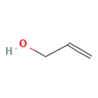 Allyl Alcohol — Strukturformel