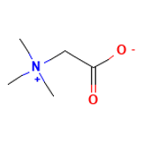 Betaine — Strukturformel