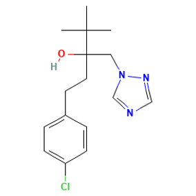 Tebuconazole — Structure