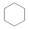 Cyclohexane — Strukturformel