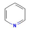 Pyridine — Strukturformel