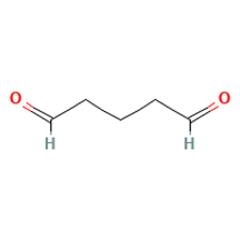 Glutaraldehyde — 構造式