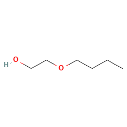 2-Butoxyethanol — الصيغة البنائية