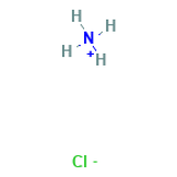 Ammonium Chloride — Strukturformel