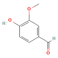 Vanillin — 구조식