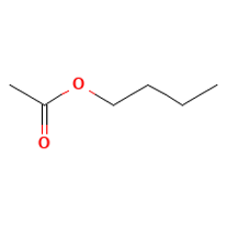 Butyl Acetate — Strukturformel