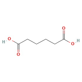 Adipic Acid — Formule développée