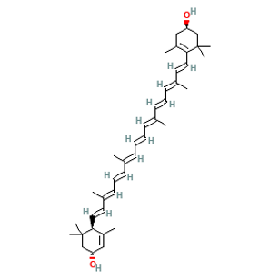 Lutein — 構造式