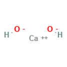 Calcium Hydroxide — Strukturformel