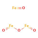 Iron Oxide Black — Fórmula estructural
