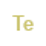 Tellurium — Strukturformel