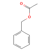 Benzyl Acetate — Strukturformel