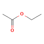 Ethyl Acetate — Strukturformel