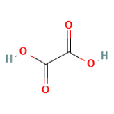 Oxalic Acid — Strukturformel