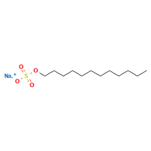 Sodium Lauryl Sulfate — Структурная формула