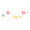 Iron Oxide Yellow — الصيغة البنائية