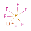Lithium Hexafluorophosphate — 구조식