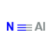 Aluminum Nitride — Strukturformel