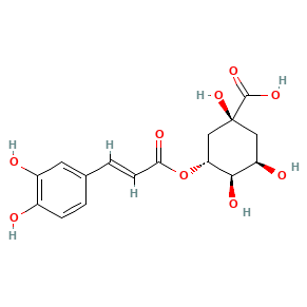 Chlorogenic Acid — 구조식