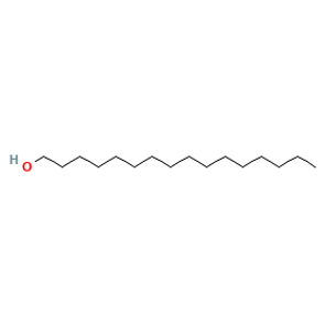Cetyl Alcohol — Strukturformel