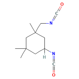 Isophorone Diisocyanate — Structure