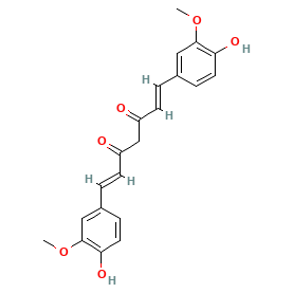 Curcumin — Структурная формула