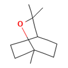 Eucalyptol — Strukturformel