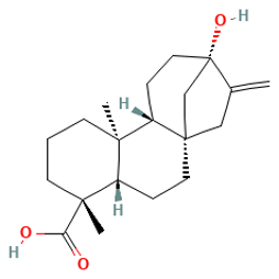 Steviol — الصيغة البنائية