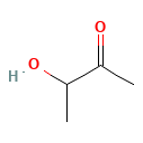 Acetoin — Structure