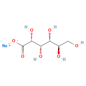 Sodium Gluconate — الصيغة البنائية