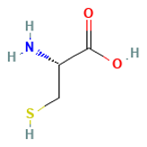 L-Cysteine — Structure