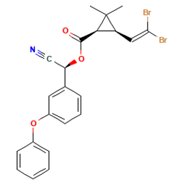 Deltamethrin — Strukturformel