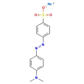Methyl Orange — Strukturformel