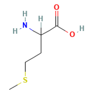 DL-Methionine — Structure