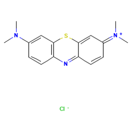 Methylene Blue — Formule développée
