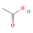 Acetic Acid — Formule développée