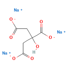 Sodium Citrate — Formule développée