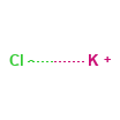 Potassium Chloride — Strukturformel