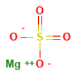 Magnesium Sulfate — 構造式