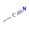 Acetonitrile — 구조식
