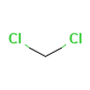 Dichloromethane — 구조식