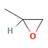 Propylene Oxide — Formule développée