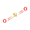 Silicon Dioxide — Fórmula estructural